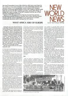 Cover of New World News - Vol. 27 No. 09, 1979-01-20