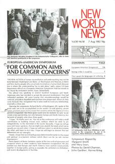 Cover of New World News - Vol. 30 No. 18, 1982-08-07