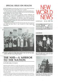 Cover of New World News - Vol. 30 No. 23, 1982-10-16