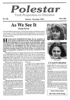 Cover of Polestar Newsletter 1994 Oct-Nov no. 108