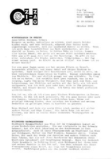 Cover of Zig-Zag - 1992-10 - Deutsch