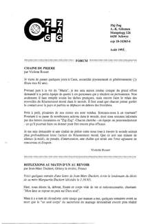 Cover of Zig-Zag - 1994-08 - Français