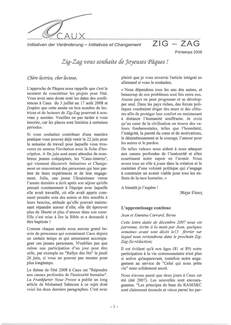Cover of Zig-Zag - 2008-04 - Français