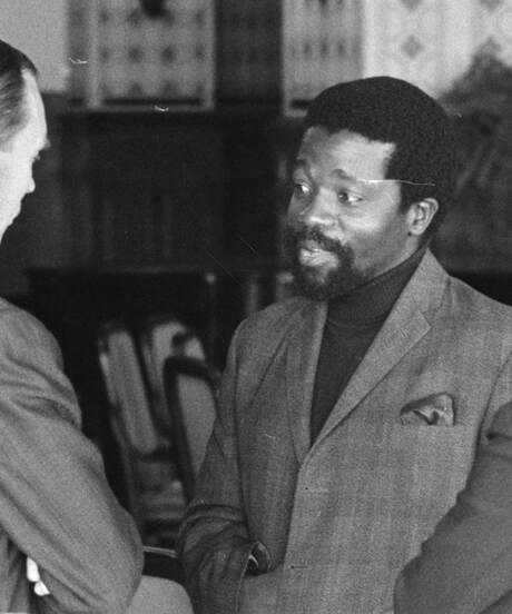 His Royal Highness Prince Masitsela Dlamini in Caux in the early 1970s