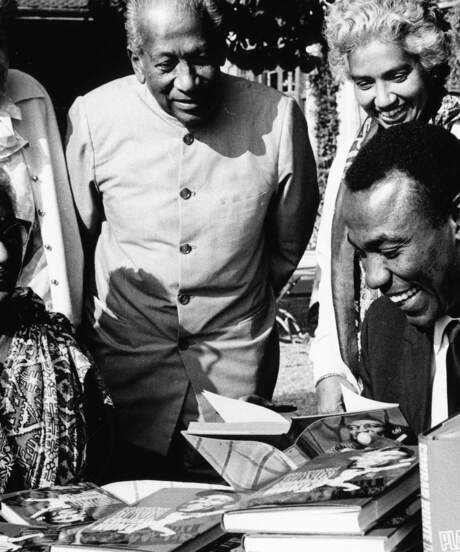 Unknown person Margo Stallybrass  Devar Surya Sena Rohini De Mel Conrad Hunte