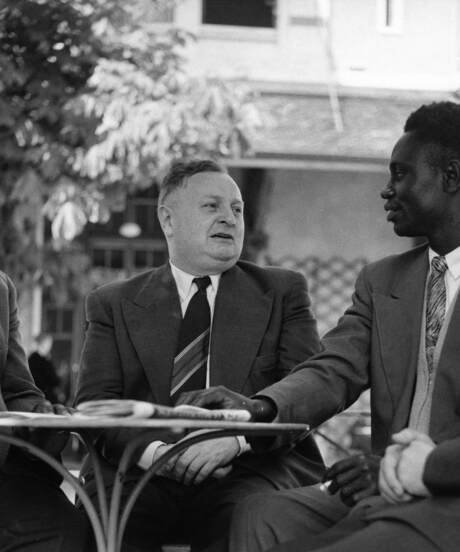 William Nkomo, Maurice Mercier, Francois Bekoungou, Harry Wickham
