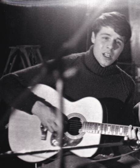 Chris Gill, playing and writing songs
