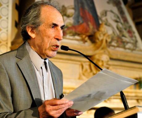 Mohamed Sahnoun, speaking in Caux