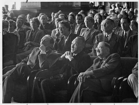 Konrad Adenauer in Caux, photo