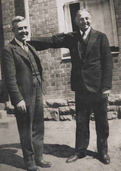 Frank Buchman with Shelly Day