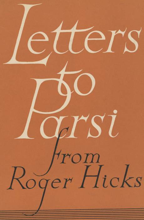 Letters to Parsi, book cover
