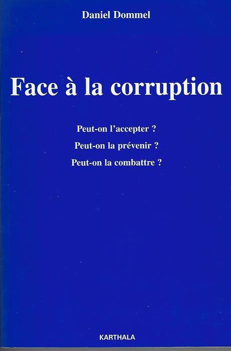 Face à la corruption, couverture de livre