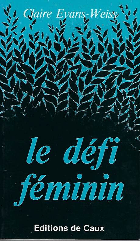 le défi féminin, couverture de livre