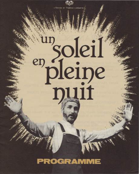 Un soleil en pleine nuit programme cover