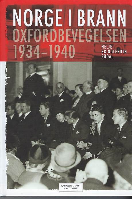 Norge i brann, book cover