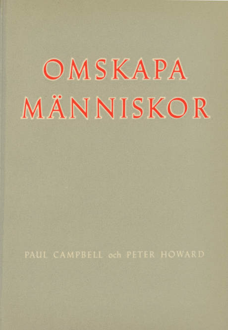 BookCover - 'Omskapa Världen' by HowardPeter & CampbellPaul in Swedish