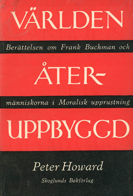BookCover 'Världen Återuppbyggd' by Peter Howard