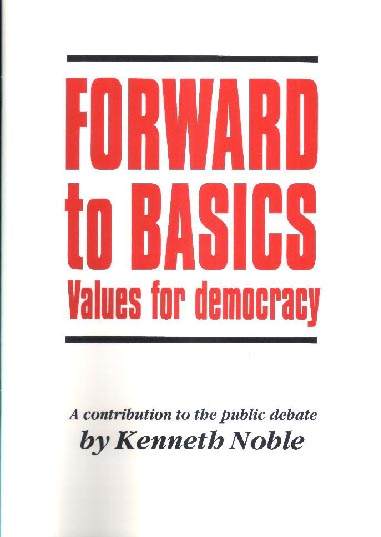 "Forward to basics" booklet cover in English