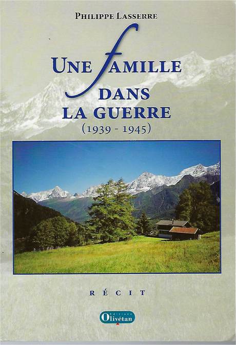 Une famille dans la guerre, Philippe Lasserre, book cover