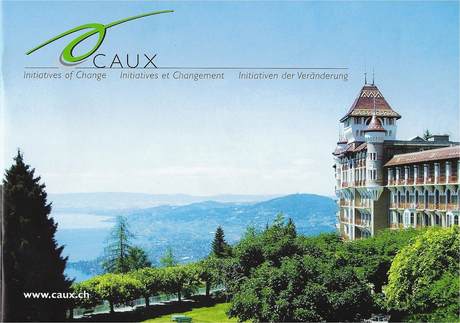 Caux - Initiatives of Change, brochure, cover