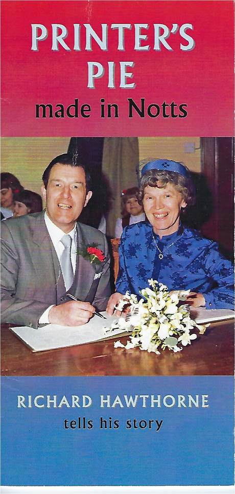 Printer's Pie, booklet cover