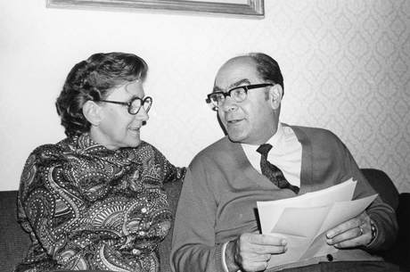 Hedi Cadegg, Otto Cadegg, B&W portrait photo