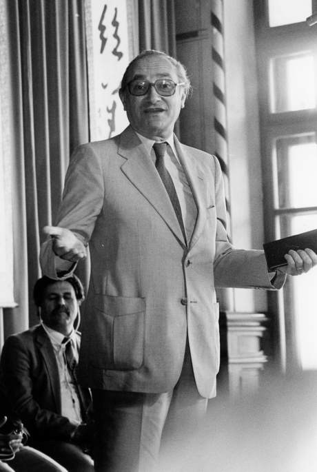 Jean Marie Daillet, B&W portrait photo