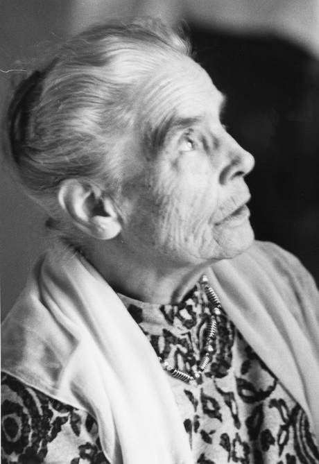 Helene Spoerri, B&W portrait photo