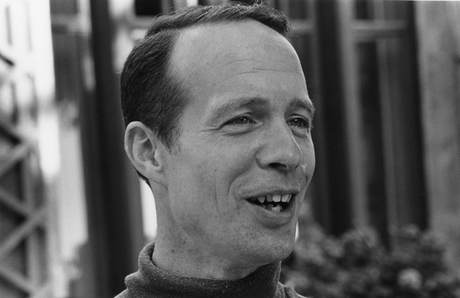 Steve Dickinson, B&W portrait photo