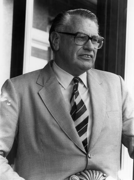 Allan Griffith, B&W portrait photo
