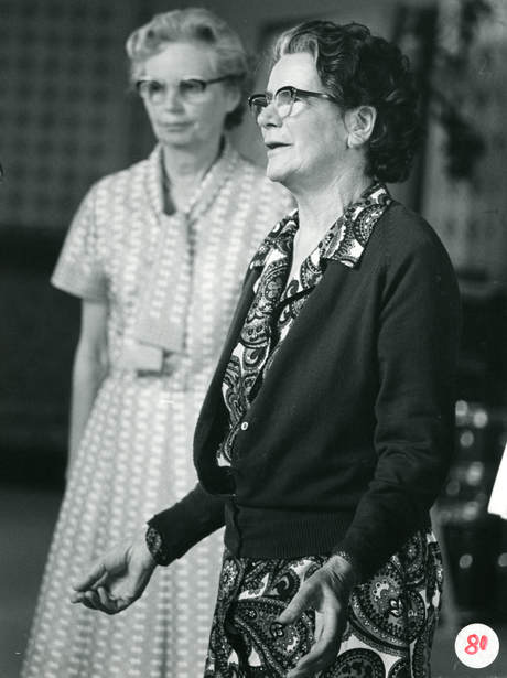 Margaret Collard (UK (R)), B&W portrait photo