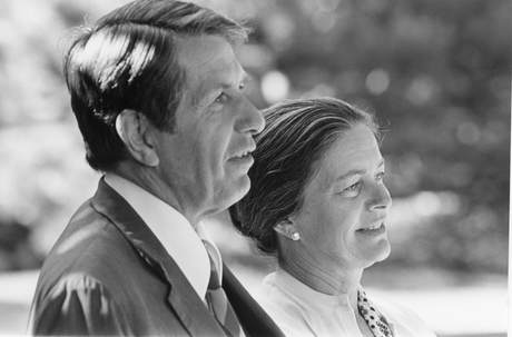Pierre and Jeanine Chavanne (Morocco), B&W portrait photo