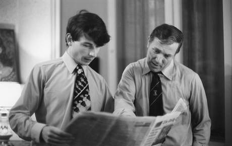  Patrick O'Kane, Dick Cosens, B&W portrait photo