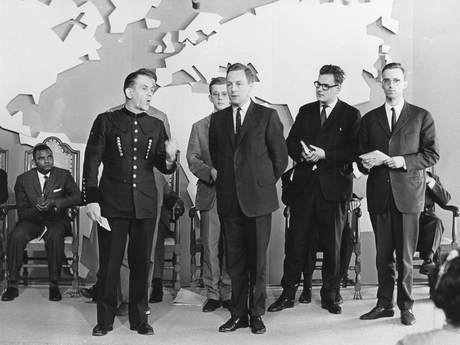 Hubert Eggemann(Germ), M.Henderson, M. Herwig, R A. Thieke, B&W portrait photo
