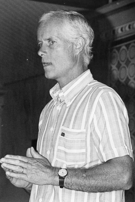 Andre Dunant, B&W portrait photo