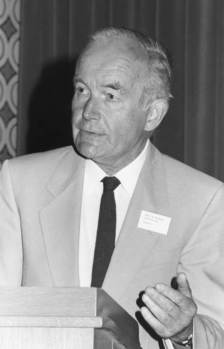 COURVOISIER, Bernard, 1917 -2009, B&W portrait photo