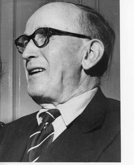 Robert Auberson, CH, B&W portrait photo