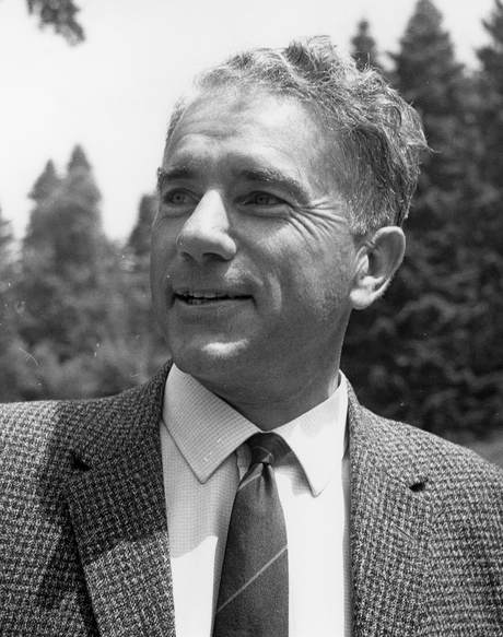 Peter Anderson, B&W portrait photo