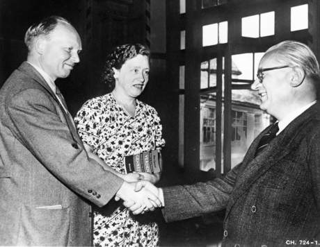 Aage Schultz,Mrs Schultz,W.M.von Tippelskirch