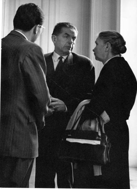Michel Sentis,Edmond Michelet,Irène Laure