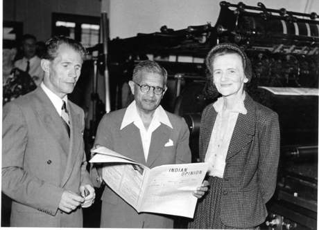 Paul Kurowski,Manilal Gandhi,Lady Helen Hardinge