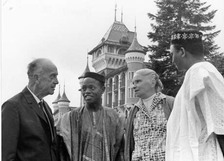 Theophil Spoerri,Etim Udoh de Calabra,Irène Laure,Isaac Amata
