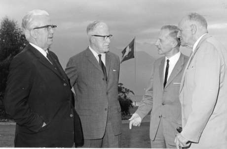 Alfred Nielsen,Archie Cameron,Bert Wolvekamp,Person Unknown Group Photo