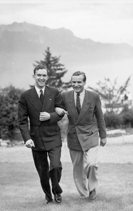 Leland Holland,Rudolf Pechel Group Photo