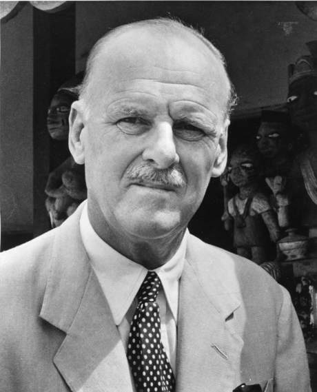 Lionel Jardine, b&w portrait