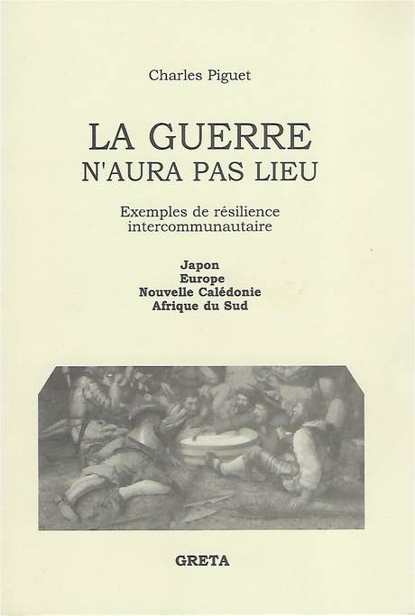 La guerre n'aura pas lieu, book cover