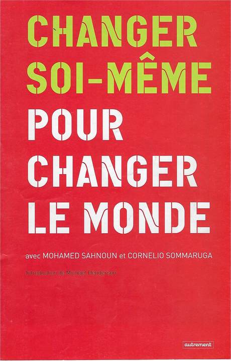Changer soi-même pour changer le monde, booklet cover