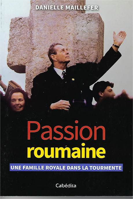 Passion roumaine, book cover
