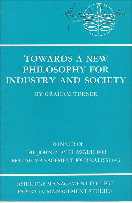 Text of a talk by Graham Turner