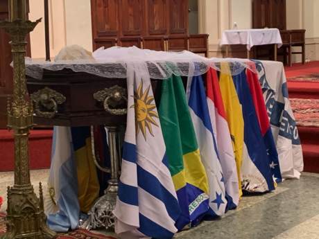 Church service for the life of Jeanette Alonso de Ibargoyen, founder of Gente que Avanza´s Latin American Movement